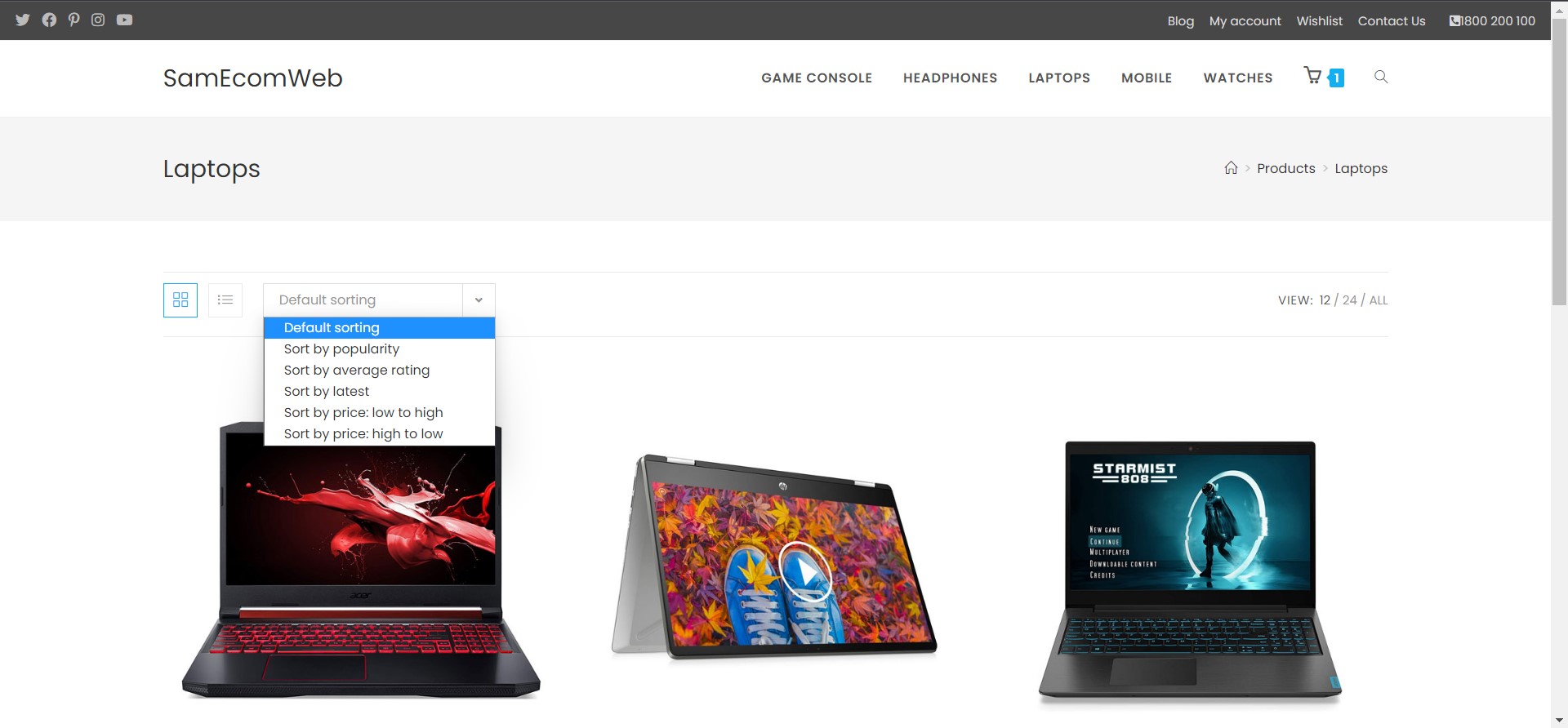 Ecom Specific Product