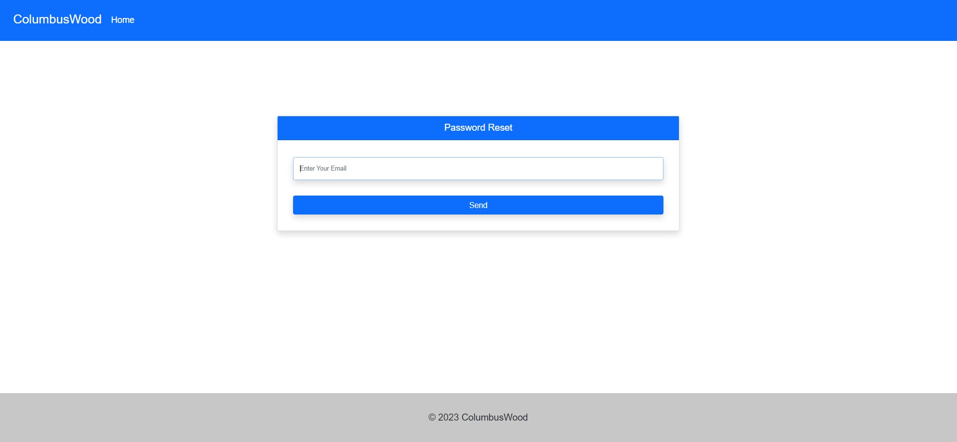 Forgot Password